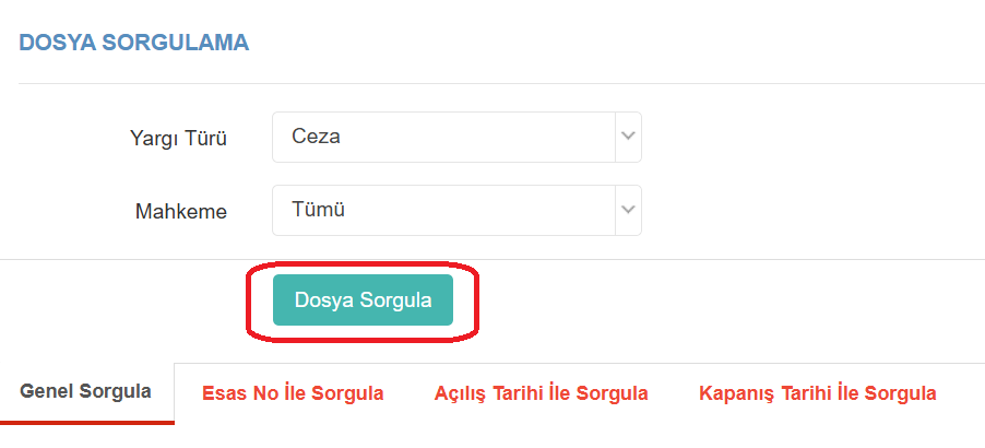 Duruşmaya Başka Şehirden Katılma Dilekçesi