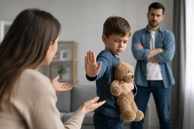 Velayeti Babada Olan Çocuğun Anneye Gitmek İstememesi